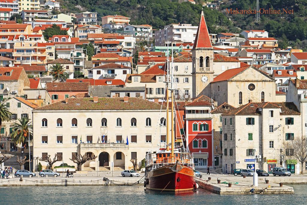 Apartments Villa Flamingo Makarska Exterior foto